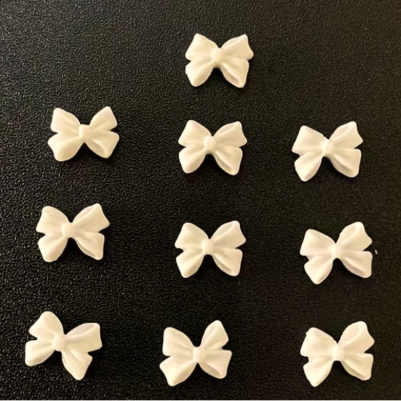 💎$1💎 10 Pack Nail Decor Mini Bows Pale Color - Picture 7 of 8